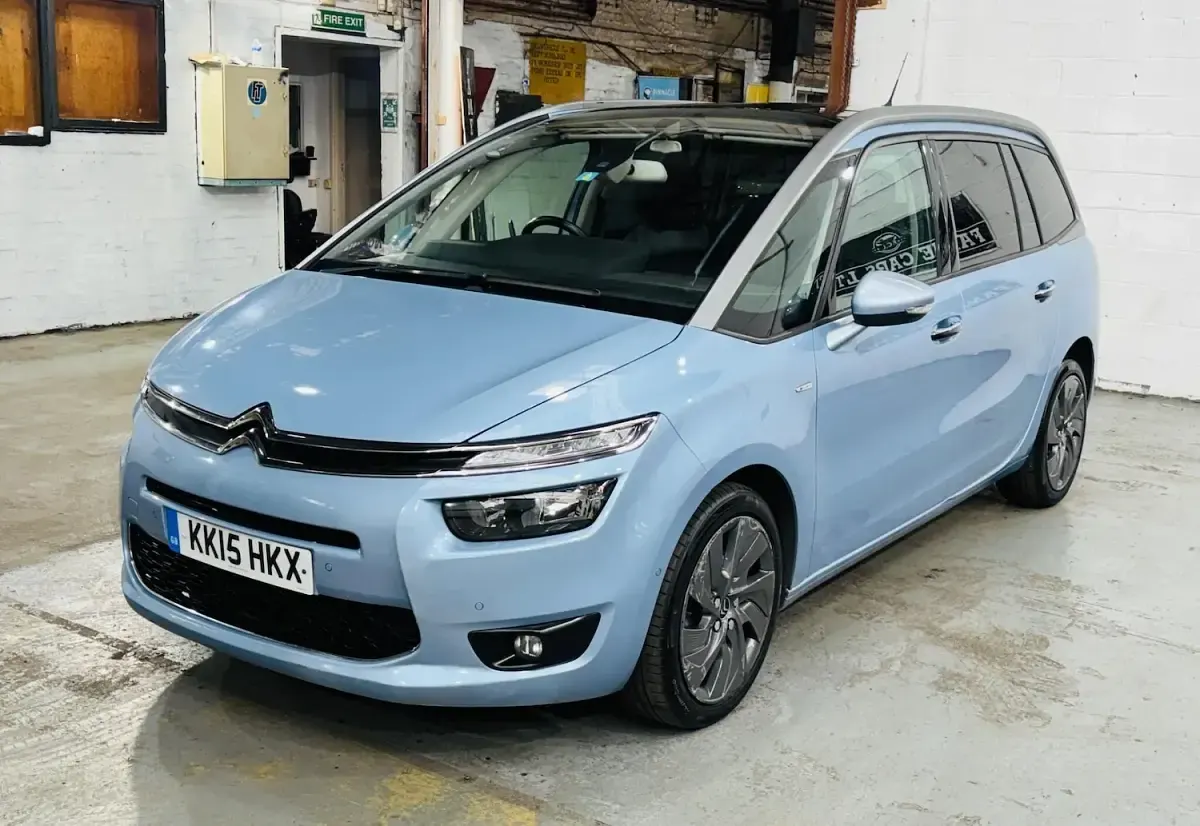 Używany Citroën Grand C4 Picasso Exclusive 2015 Niebieski Minivan