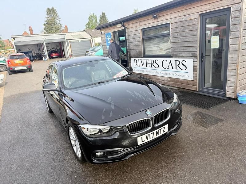 Used BMW 320 2017 Black Sedan