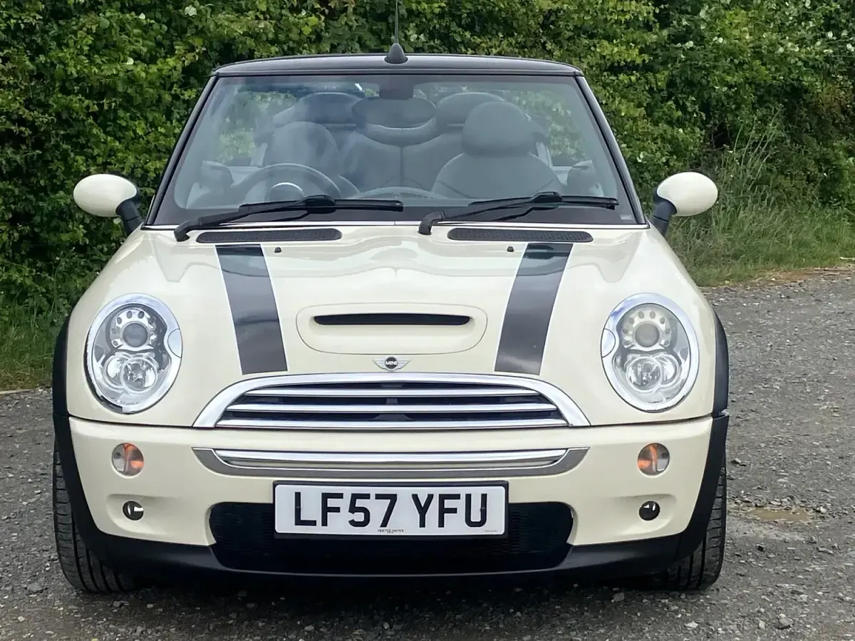 Used Mini Cooper S Cabriolet 2007 White Cabriolet