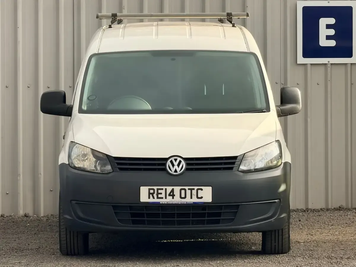 Used VW Caddy Startline 102 HP (75 kW) 2014 White MPV