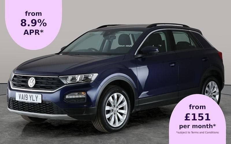 Used 2021 VW T-Roc SE SUV | £11,896 (Good price) - Image 1/2