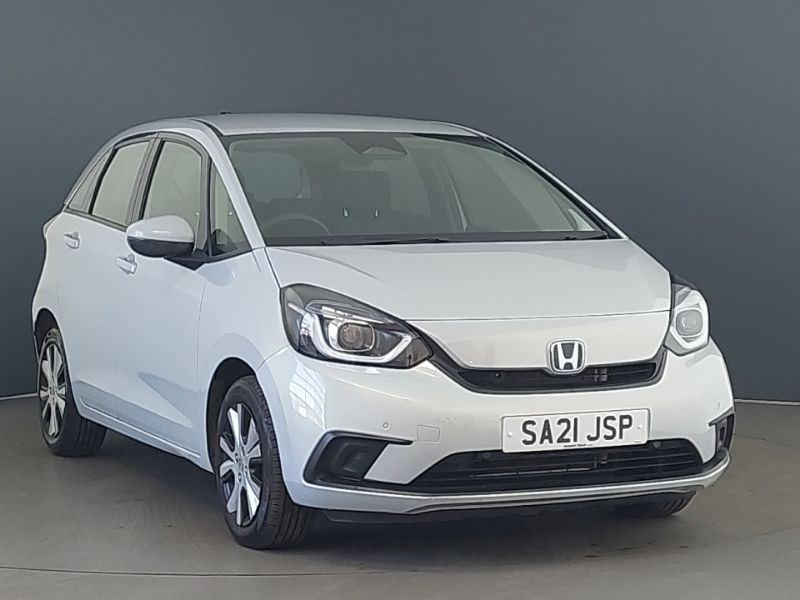 White Used 2021 Honda Jazz Hybrid Hatchback | £15,698 (Good price) - Image 1/4