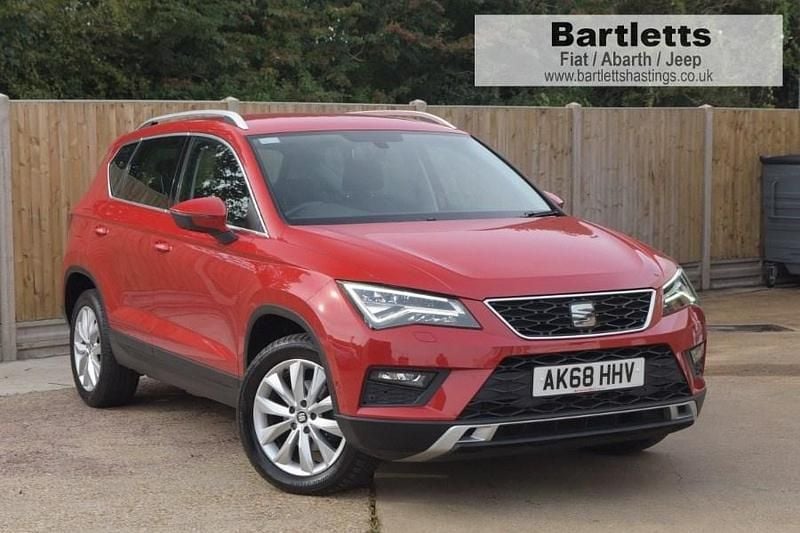 Red Used 2018 Seat Ateca SE SUV | £11,295 (A bit pricey) - Image 1/4