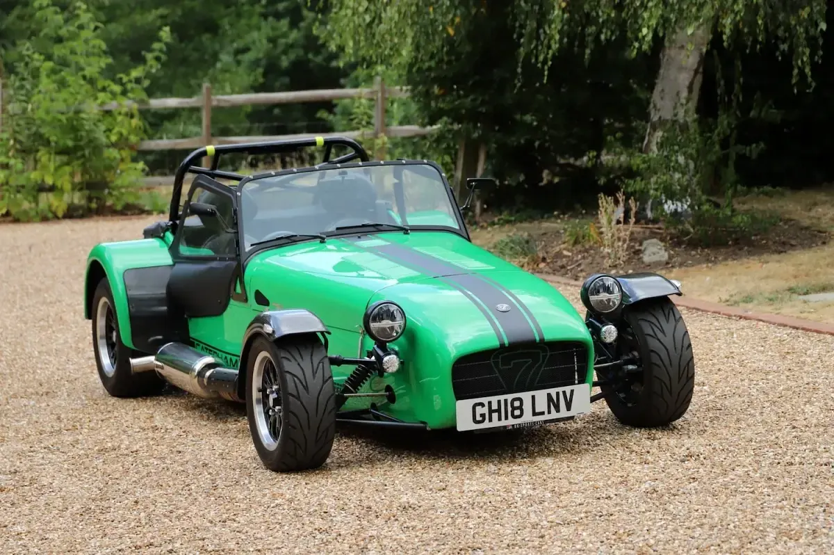 Used Caterham Seven 2018 Green Cabriolet
