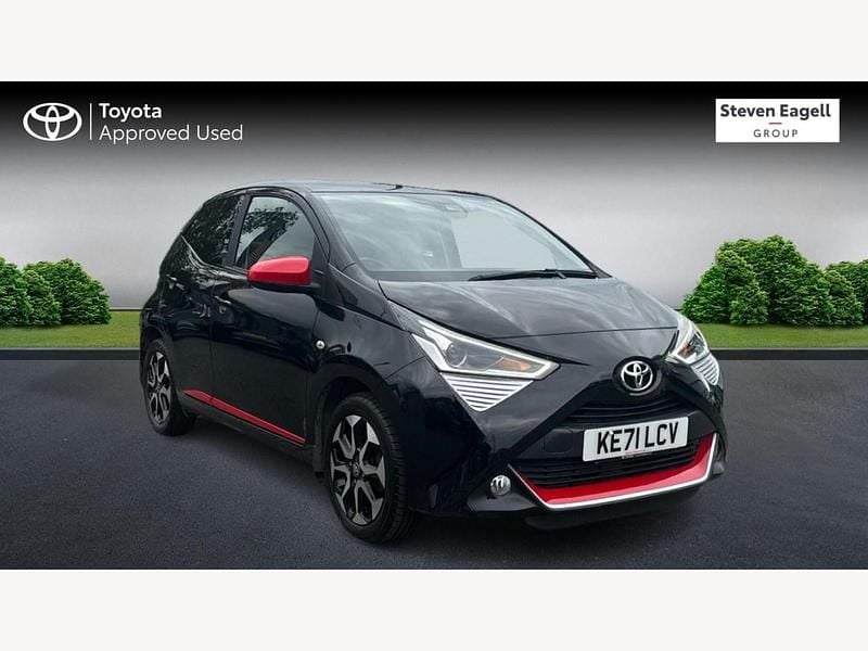Black Used 2021 Toyota Aygo Trend Hatchback | £11,937 (Expensive) - Image 1/3