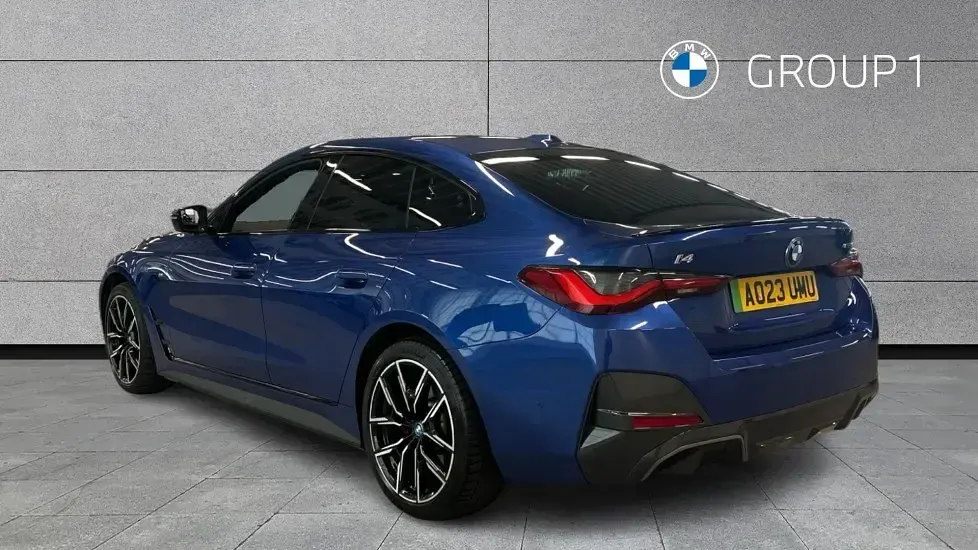 Used BMW i4 M Sport 250 kW (340 HP) 2023 Blue Sedan