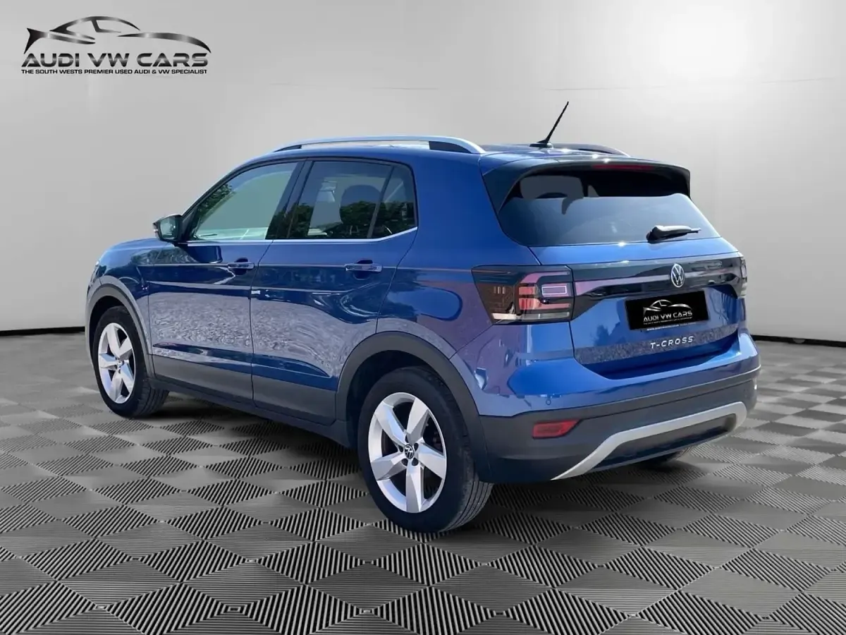 Used VW T-Cross SEL 2020 Blue SUV