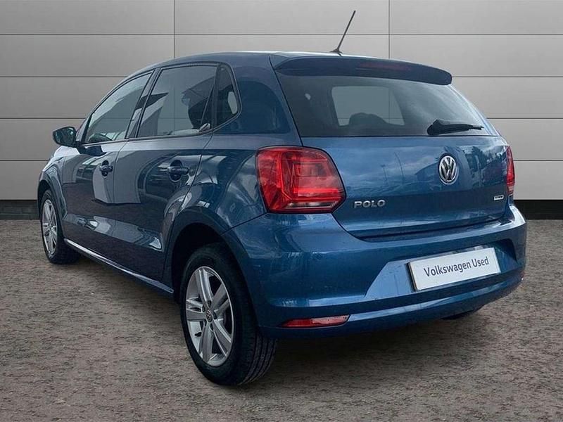 Used VW Polo Edition 73 HP (53 kW) 2017 Blue Hatchback