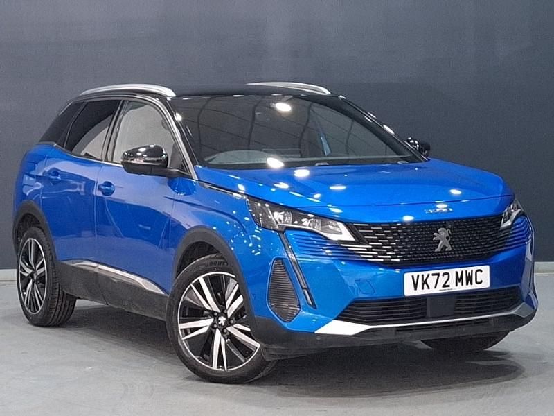 Used Peugeot 3008 Premium 131 HP (96 kW) 2022 Blue SUV