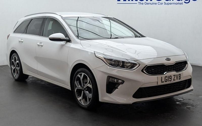 Used Kia Ceed Sportswagon 116 HP (85 kW) 2019 White Estate