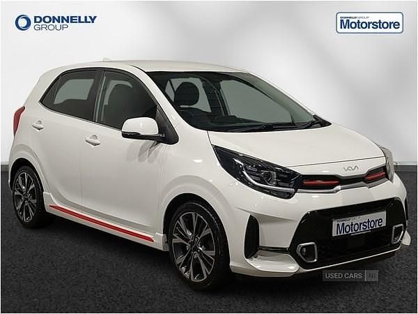Used Kia Picanto GT-Line 2023 White Hatchback