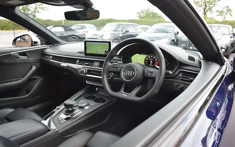 Used Audi RS5 Advanced 450 HP (330 kW) 2017 Blue Coupe