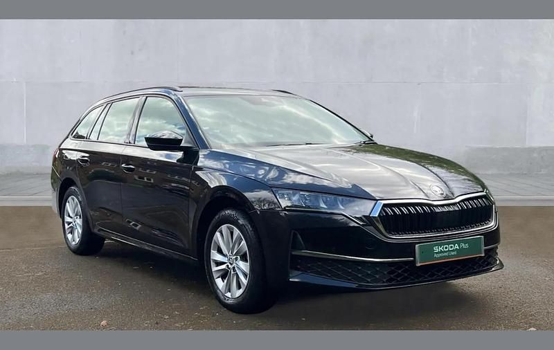 Used Skoda Octavia SE Technology 113 HP (83 kW) 2024 Black Estate