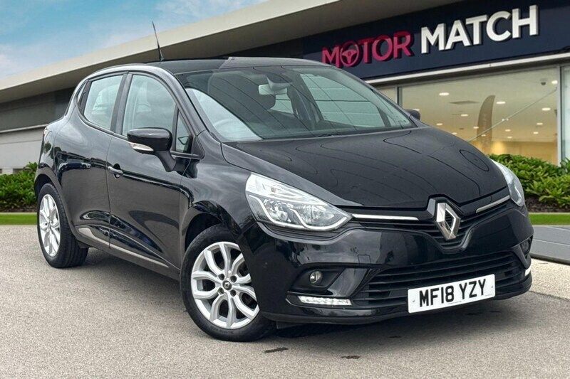 Black Used 2018 Renault Clio IV Dynamique Hatchback | £6,290 (Fair price) - Image 1/4