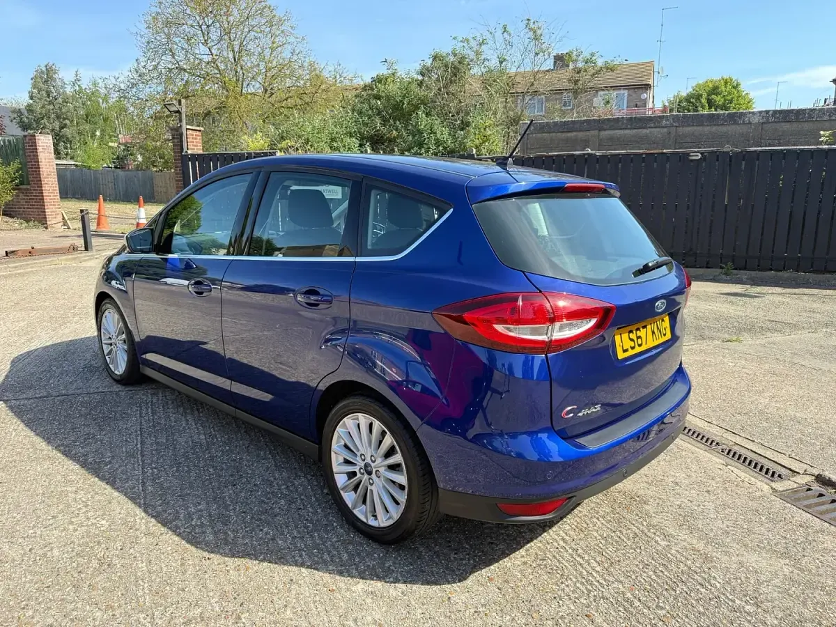 Used Ford C-MAX Titanium 2017 Blue MPV