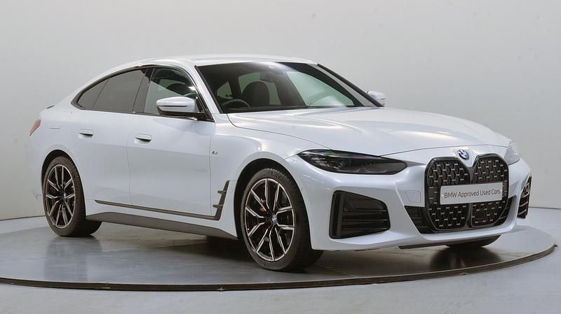 White Used 2024 BMW 420 Gran Coupé M Sport Coupe | £37,995 (Fair price) - Image 1/4