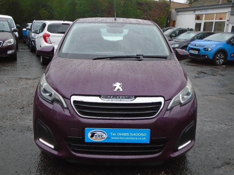 Used Peugeot 108 Active 68 HP (50 kW) 2015 Purple Hatchback