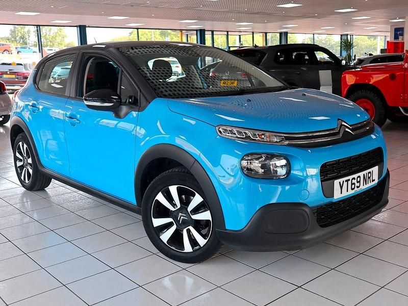 Used Citroën C3 Feel 2019 Blue Hatchback