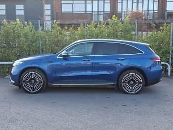 Used Mercedes EQC400 AMG Line Premium 300 kW (408 HP) 2023 Blue SUV
