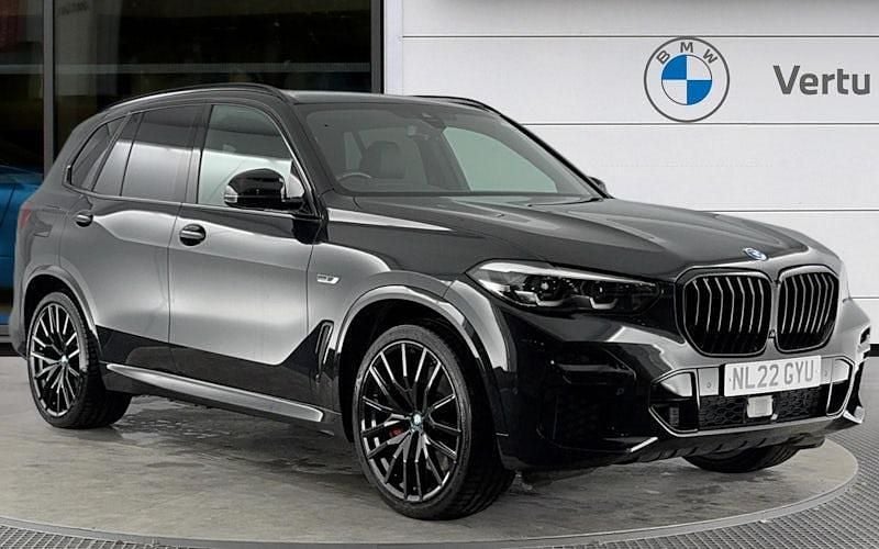 Black Used 2022 BMW X5 M Sport SUV | £41,425 (Good price) - Image 1/4