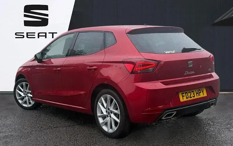 Used Seat Ibiza FR 110 HP (80 kW) 2023 Red Hatchback