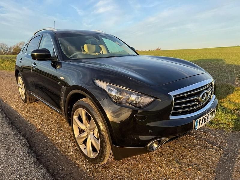 Black Used 2014 Infiniti QX70 Premium SUV | £7,950 - Image 1/4