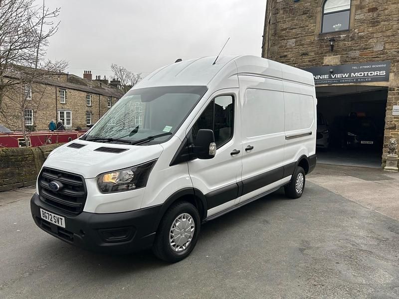 Used Ford Transit 130 HP (95 kW) 2022 White Van