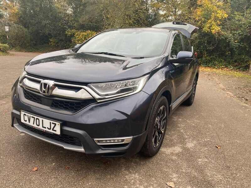 Blue Used 2021 Honda CR-V Hybrid SUV | £18,895 (Good price) - Image 1/4