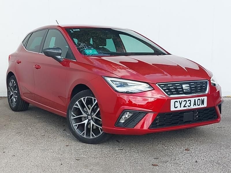 Used Seat Ibiza XCELLENCE 110 HP (80 kW) 2023 Red Hatchback