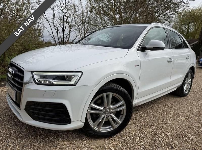 Used Audi Q3 S-Line 150 HP (110 kW) 2017 White SUV