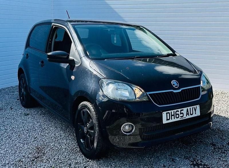 Used Skoda Citigo 60 HP (44 kW) 2015 Black Hatchback
