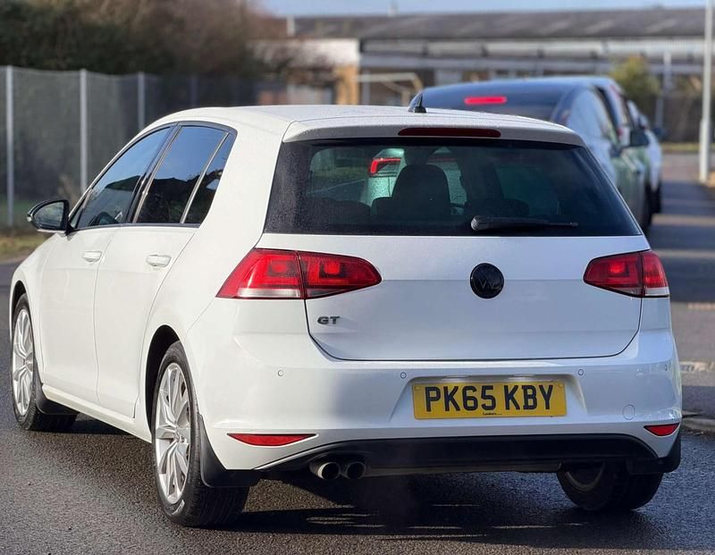 Used VW Golf VII GT 2015 White Hatchback