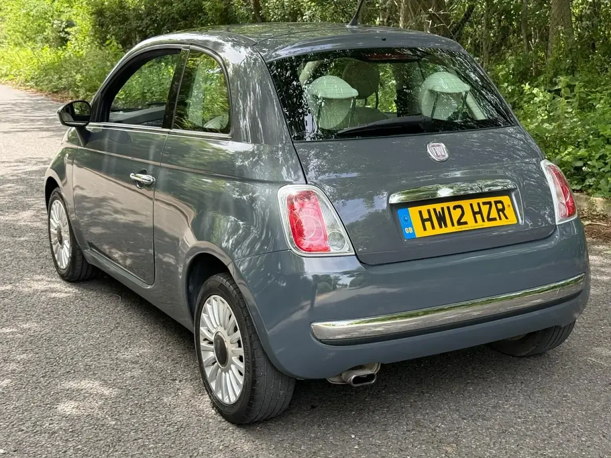 Used Fiat 500 Lounge 69 HP (50 kW) 2012 Grey Hatchback