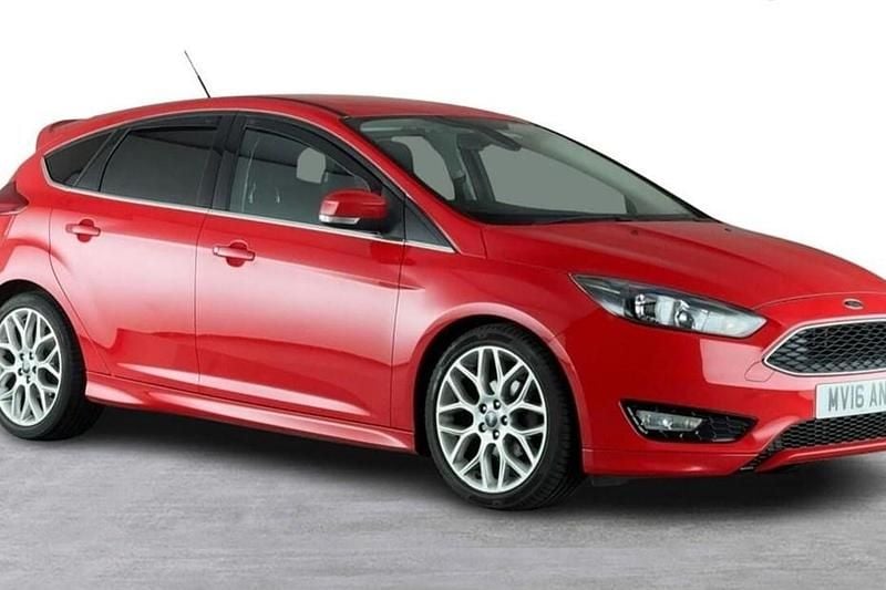 Red Used 2016 Ford Focus Zetec Hatchback | £5,490 (Fair price) - Image 1/1