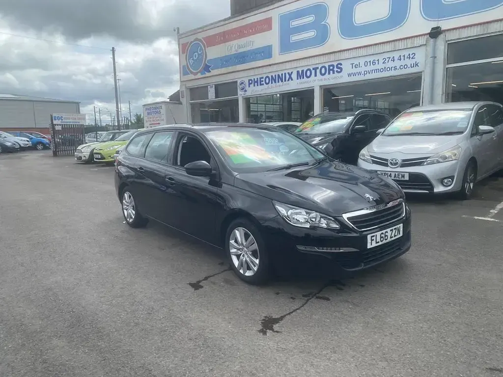 Used Peugeot 308 SW Active 2016 Black Estate