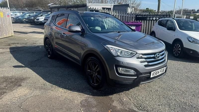Used Hyundai Santa Fe Premium SE 194 HP (142 kW) 2014 Silver SUV
