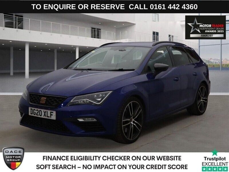 Blue Used 2020 Cupra Leon Estate | £19,970 (Fair price) - Image 1/4