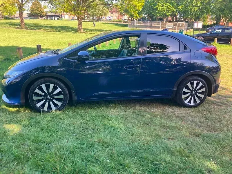 Used Honda Civic EX 120 HP (88 kW) 2014 Blue Hatchback