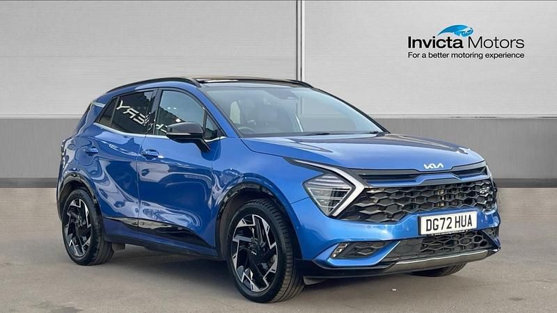 Used Kia Sportage GT-Line S 261 HP (191 kW) 2022 Blue SUV