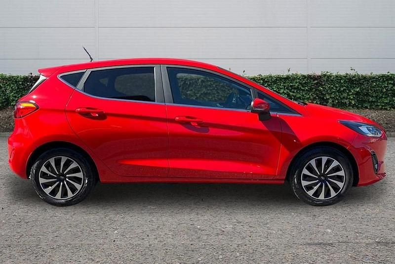Used Ford Fiesta Titanium 2023 Red Hatchback