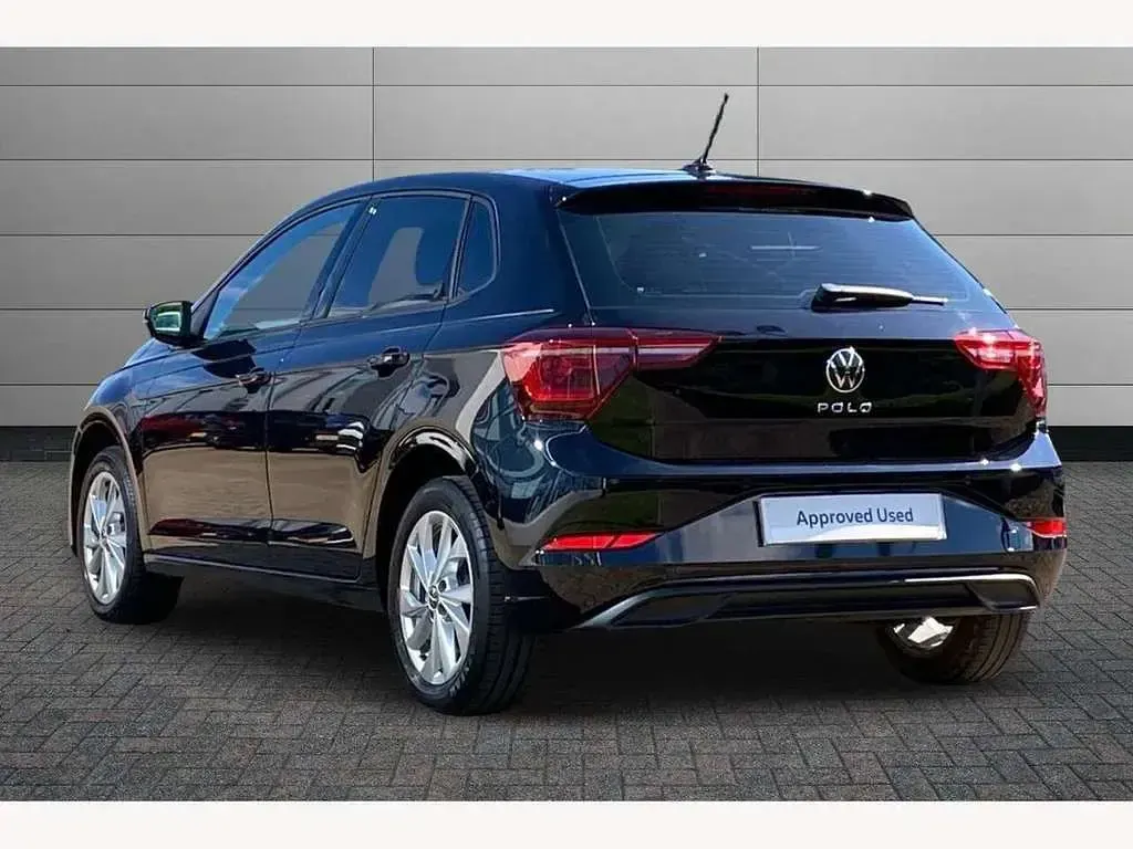 Used VW Polo Style 95 HP (69 kW) 2022 Black Hatchback