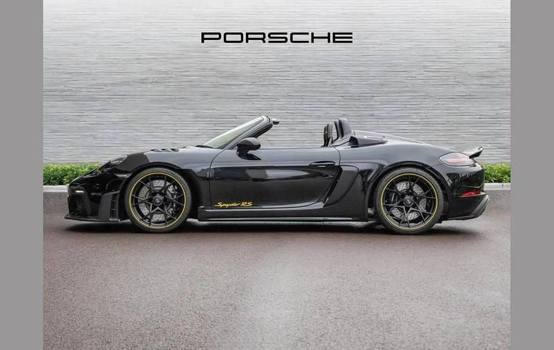 New Porsche 718 493 HP (362 kW) 2025 Black Cabriolet