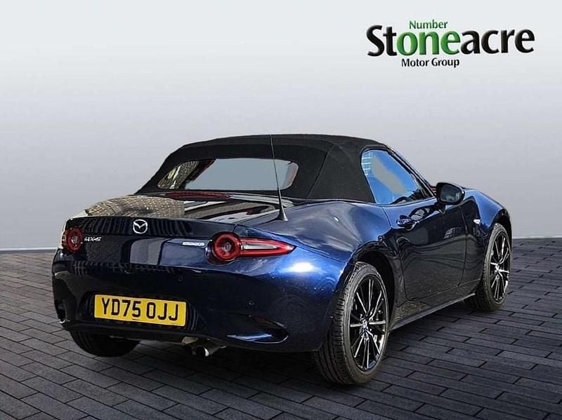 New Mazda MX5 Exclusive-Line 184 HP (135 kW) 2025 Blue Cabriolet