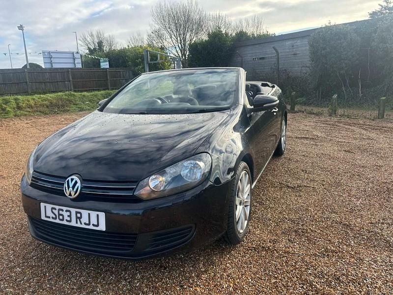 Used VW Golf Cabriolet S 2013 Black Cabriolet
