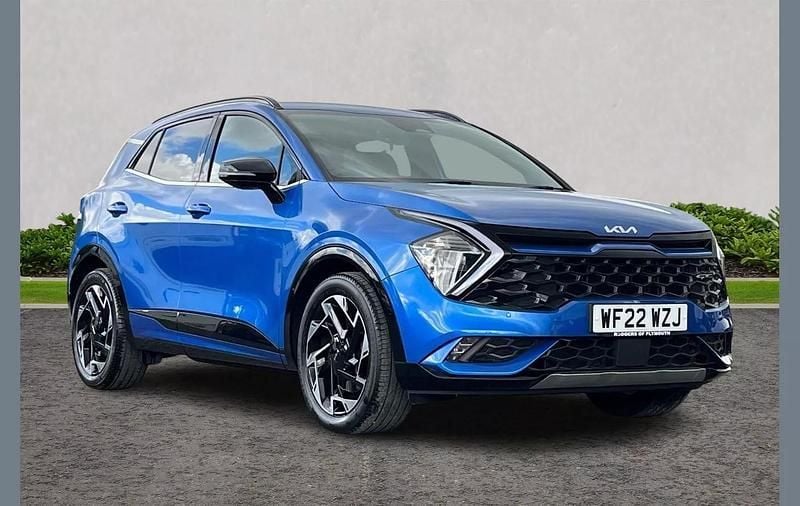 Blue Used 2022 Kia Sportage 4 SUV | £25,575 (Fair price) - Image 1/3