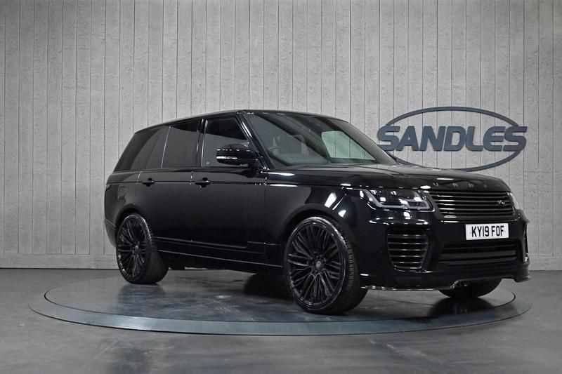 Black Used 2019 Land Rover Range Rover Vogue SUV | £42,499 (Expensive) - Image 1/4