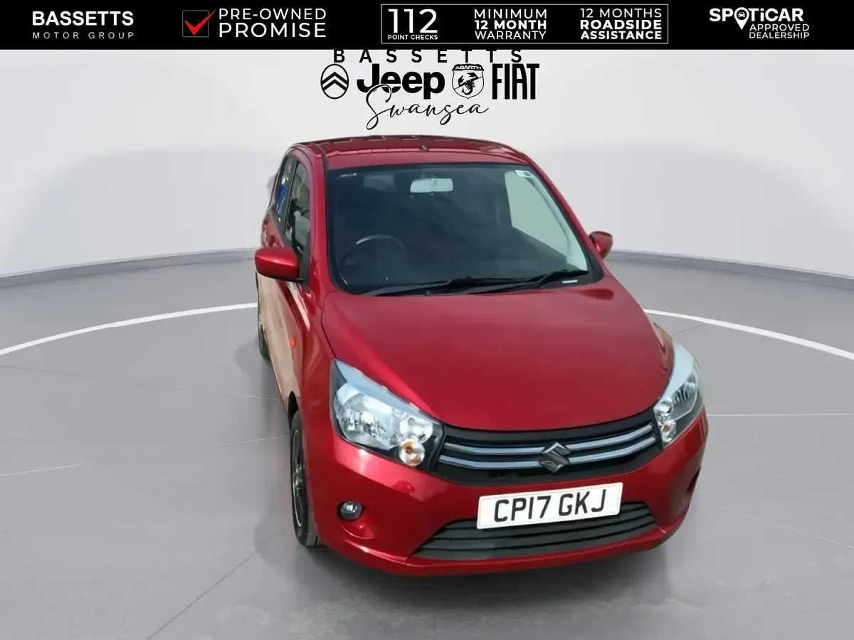 Used Suzuki Celerio SZ4 68 HP (50 kW) 2017 Red Hatchback