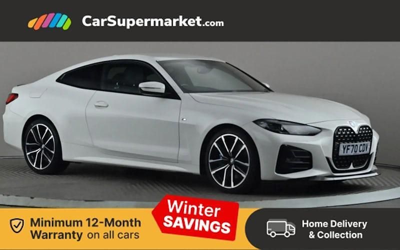 Used 2022 BMW 420 M Sport Coupe | £23,697 (Fair price) - Image 1/3
