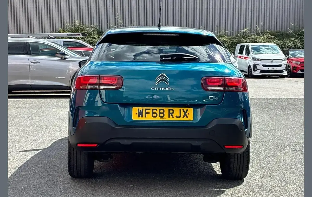 Used Citroën C4 Flair 108 HP (79 kW) 2018 Blue SUV