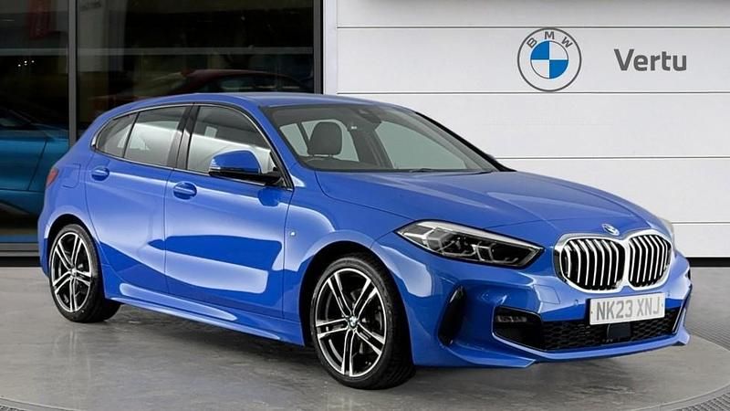 Used BMW 118 M Sport 150 HP (110 kW) 2023 Blue Hatchback
